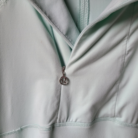 #29 Lululemon Run Reflect Pullover Mint Moment Women's Size 6 - Picture 7 of 12